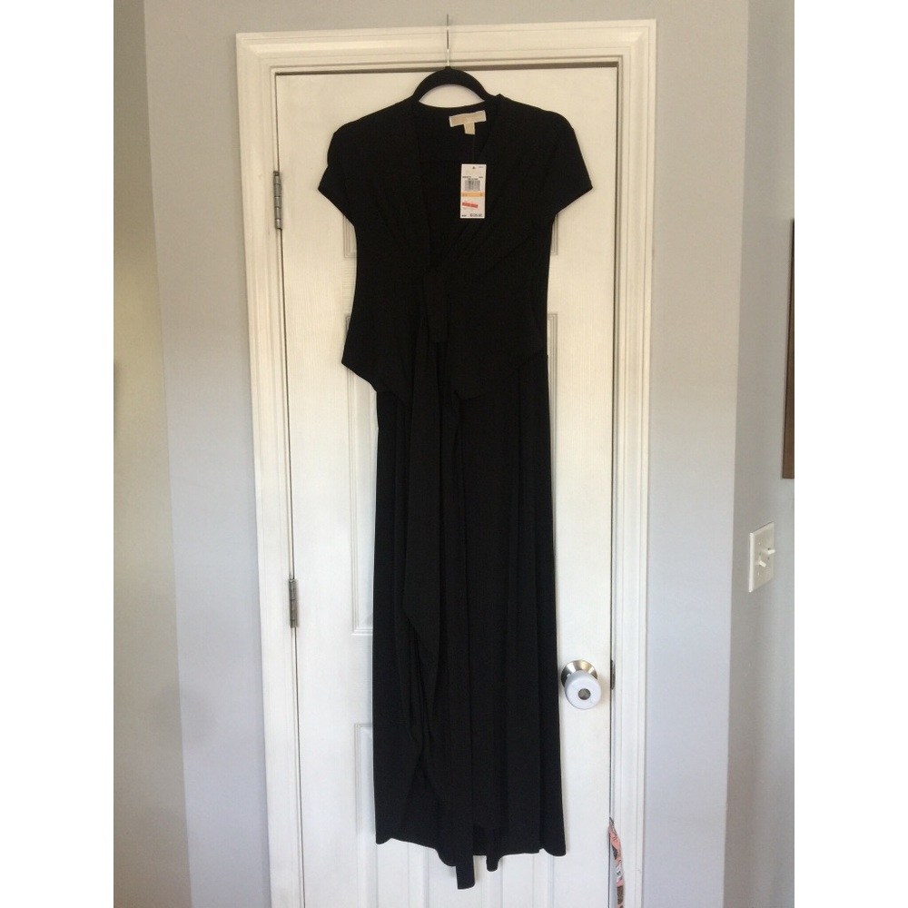 Black Michael Kors high low dress